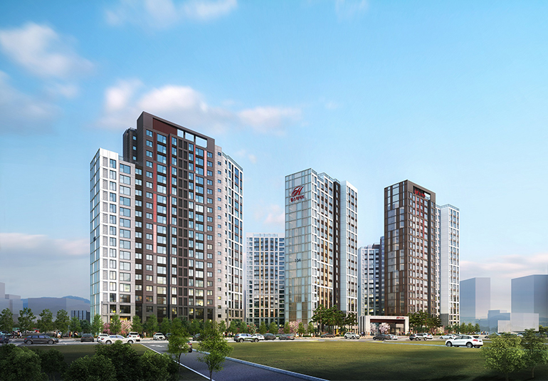 힐스테이트 구리역 조감도